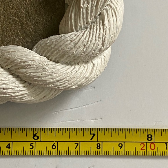 Rope Frame Sheffield Home Nautical Resin White Twisted 4 X 6 Photo Beach EUC - Picture 14 of 16